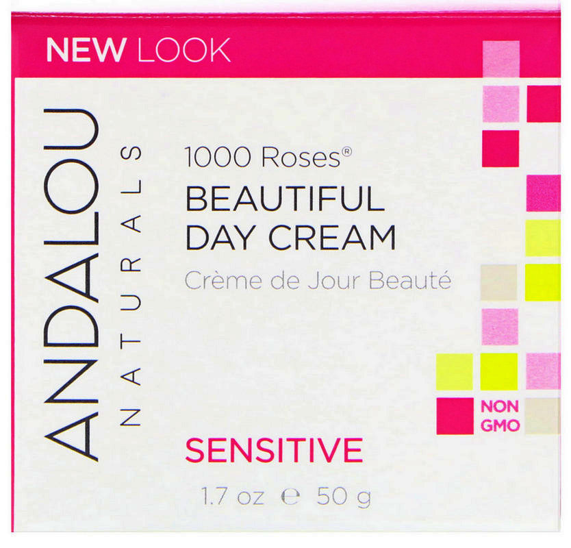 67Andalou Naturals 1000 Roses Beautiful Day Cream