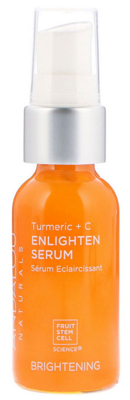 75Andalou Naturals Enlighten Serum Turmeric C Brightening2
